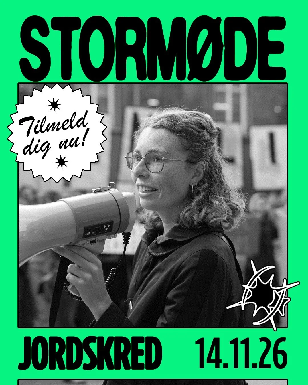 Tilmeld dig efter&aring;rets politiske optur nu!𖥔 ݁ ˖ 

Jordskred holder d. 14. november sit first-ever storm&oslash;de, hvor Jordskreds DNA skal stedfastes. En l&aelig;ngere proces har v&aelig;ret i gang siden folketingsvalget og den kulminerer nu.