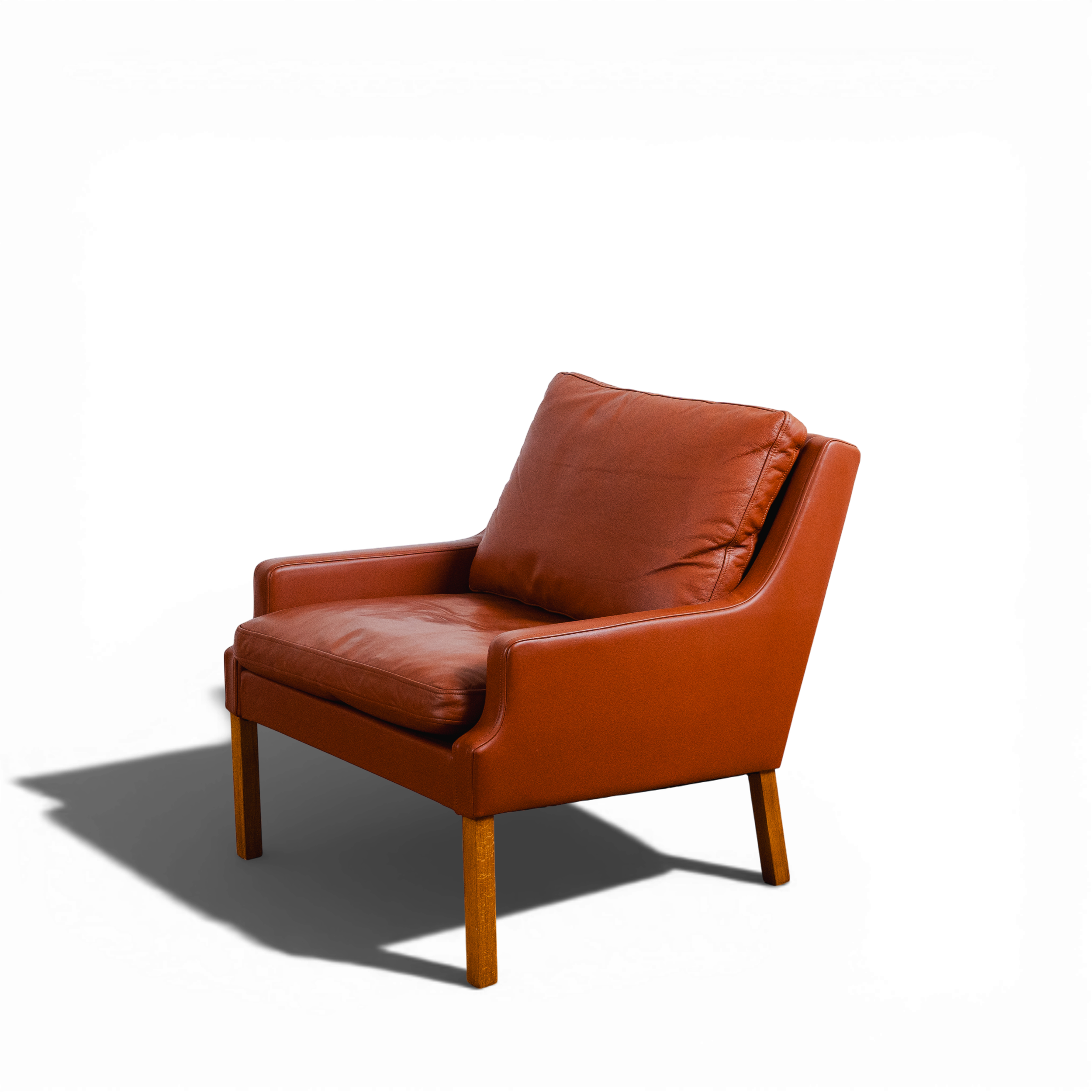 Georg Thams Leather Armchair (Thams Kvalitet)