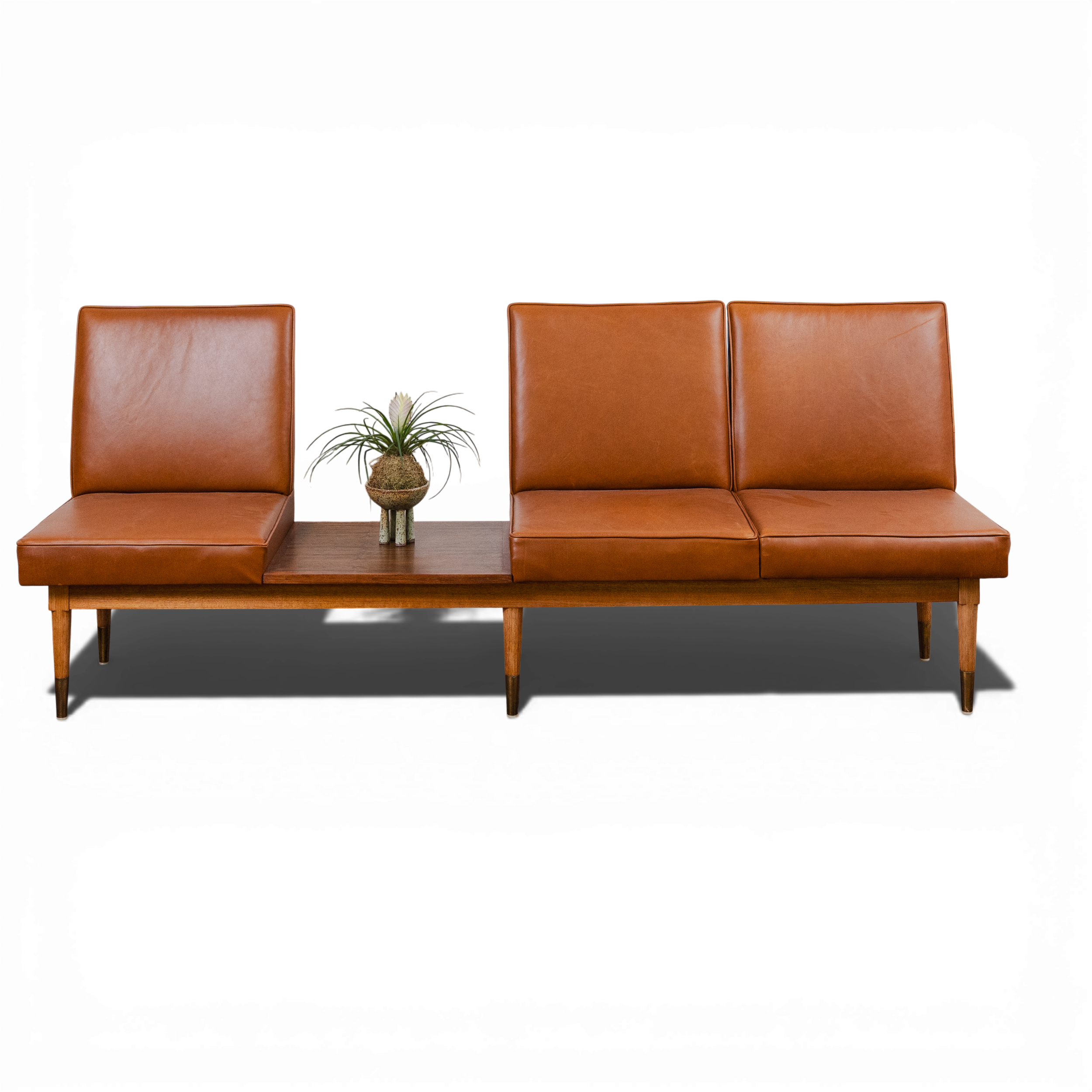 Modular Sofa Bench with coffee table by William Latchford