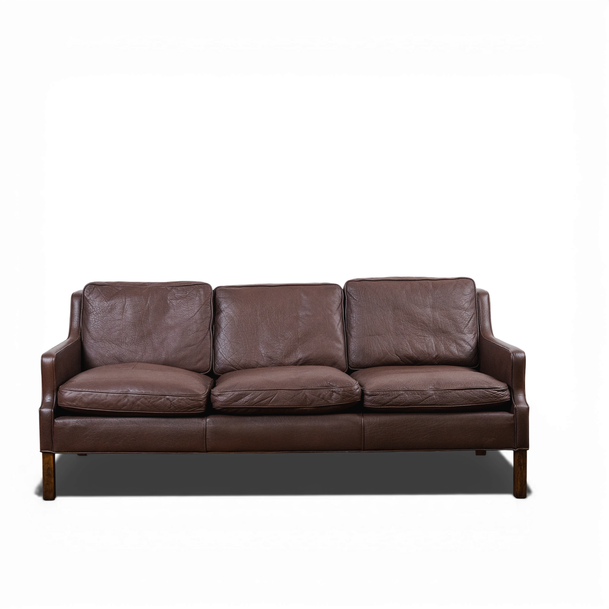 Georg Thams Leather Three Seater Sofa - Thams Kvalitet