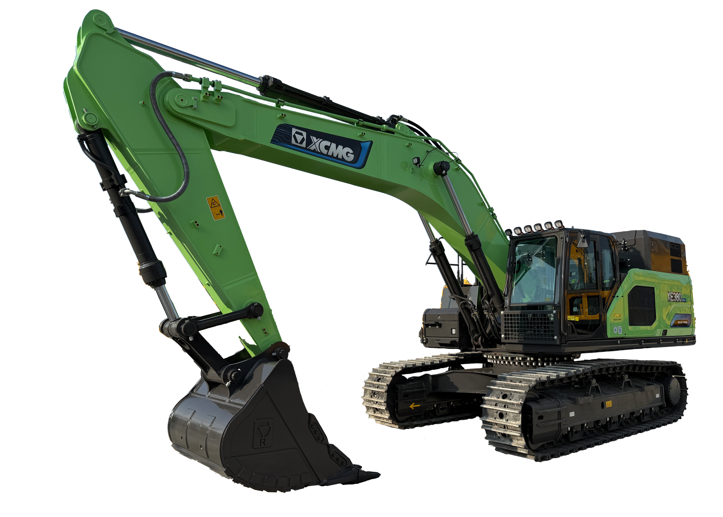 XCMG XE380-EV elektrisk beltegraver 42 tonn for tung anleggsvirksomhet og massehåndtering