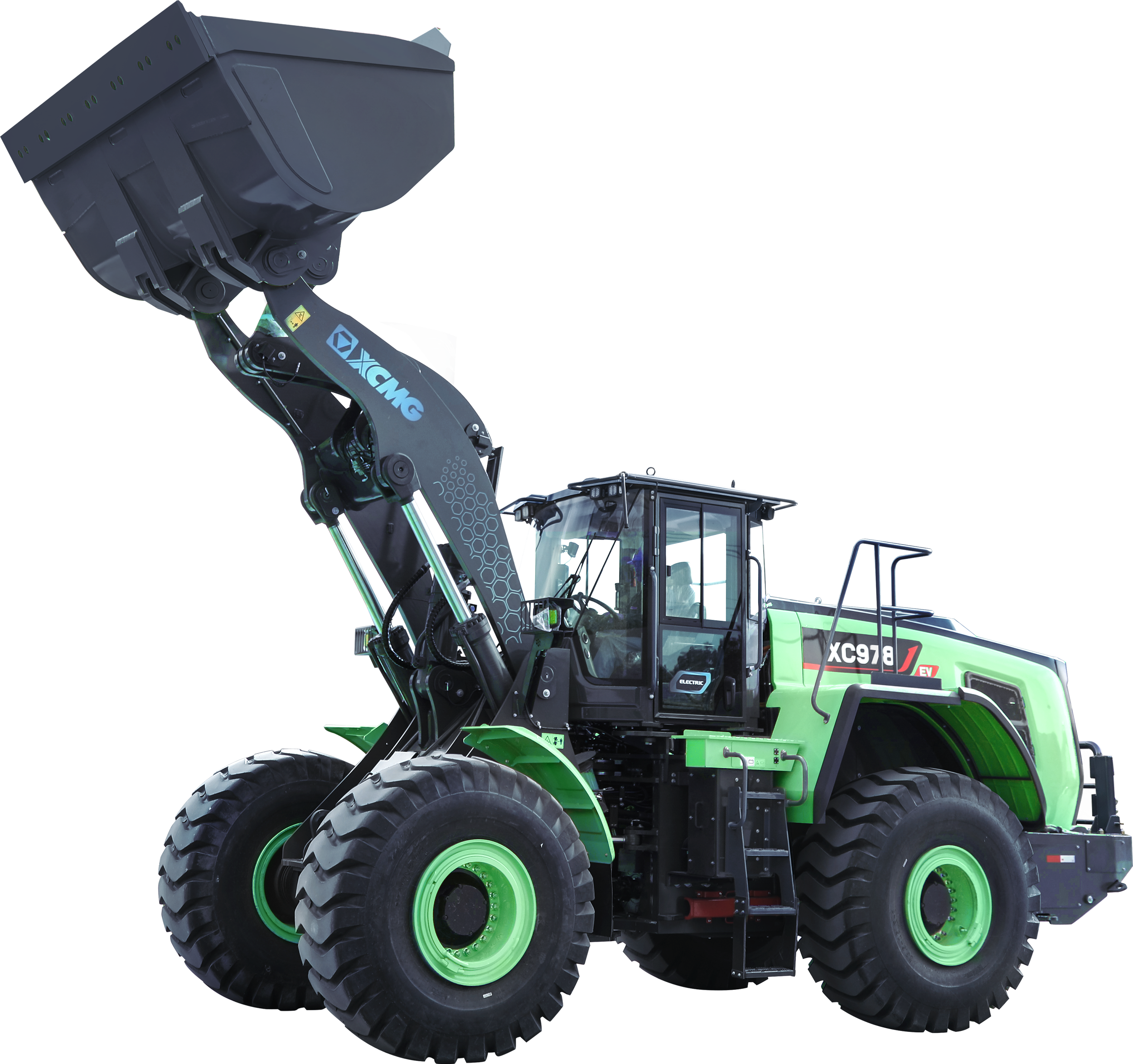 XCMG XC978-EV elektrisk hjullaster 25,3 tonn for håndtering av tunge materialer