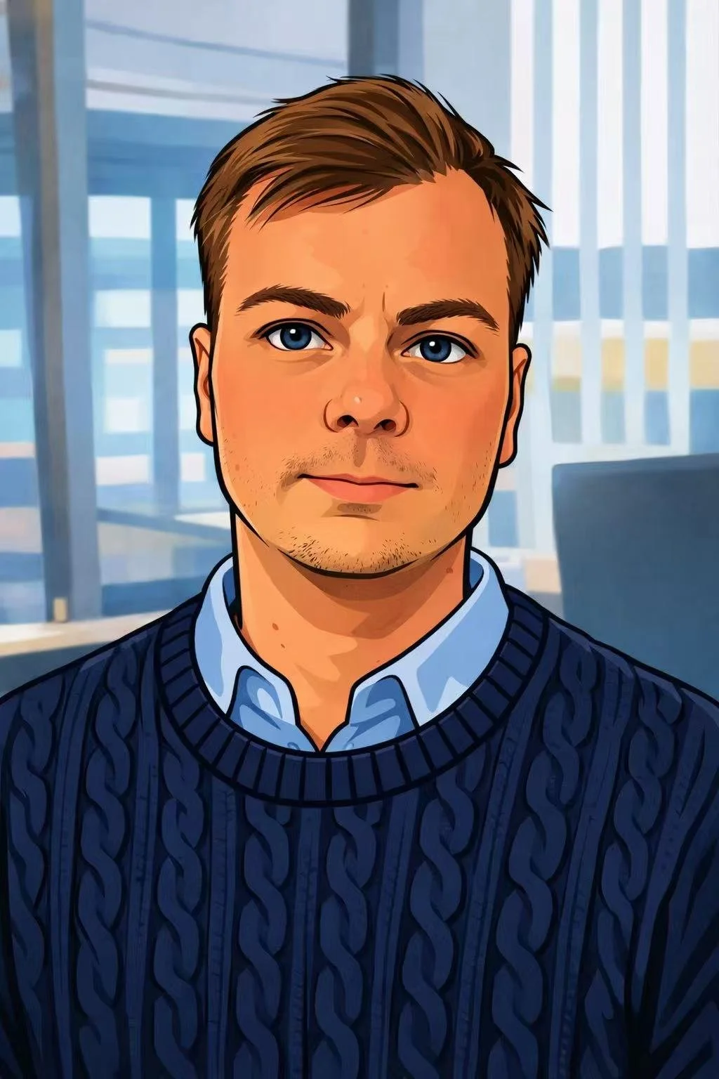 Alex Valkavitski, servicetekniker hos Elvate AB – spesialist på elektriske maskiner