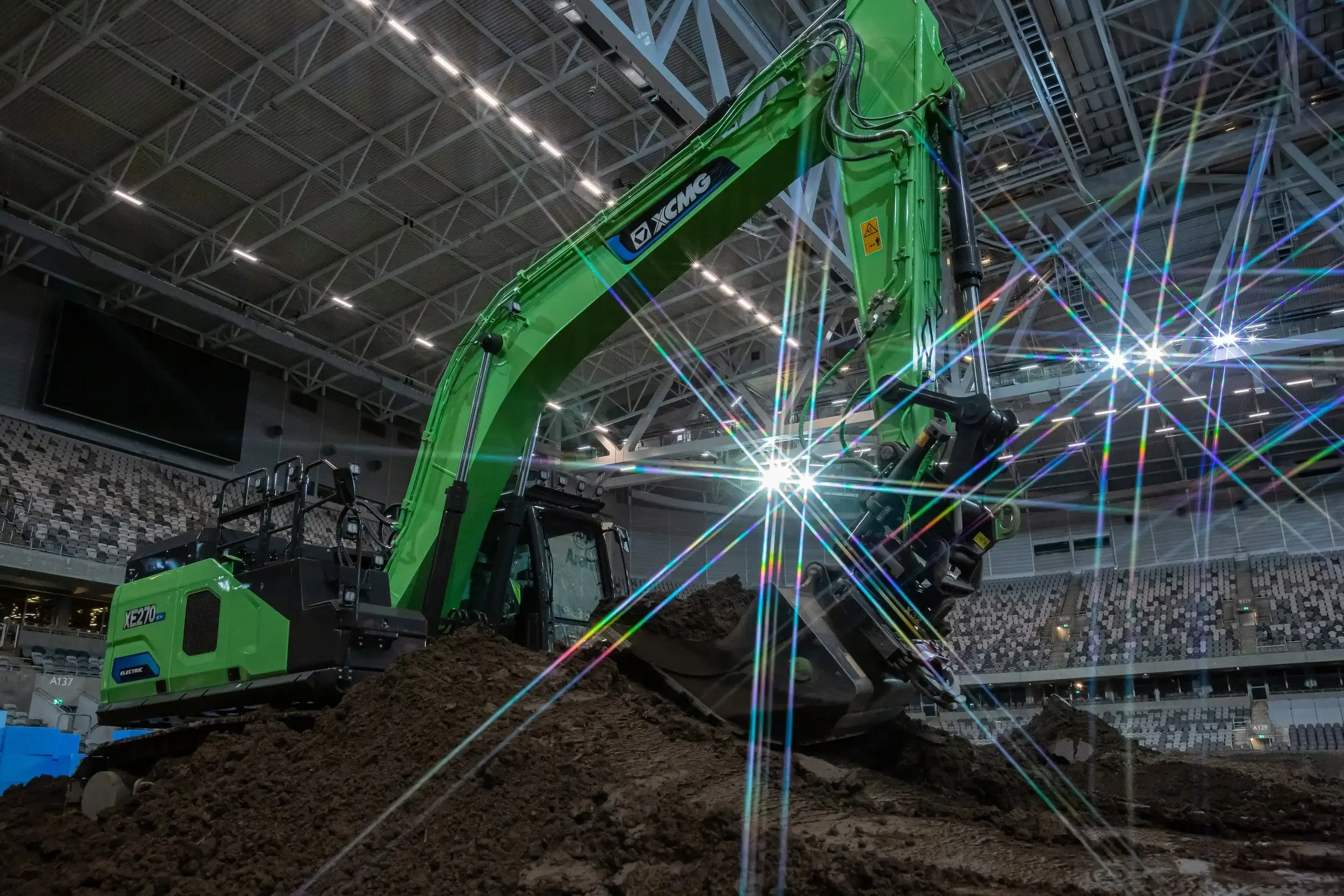 Högkvalitativ grävskopa från XCMG för hållbara markarbeten