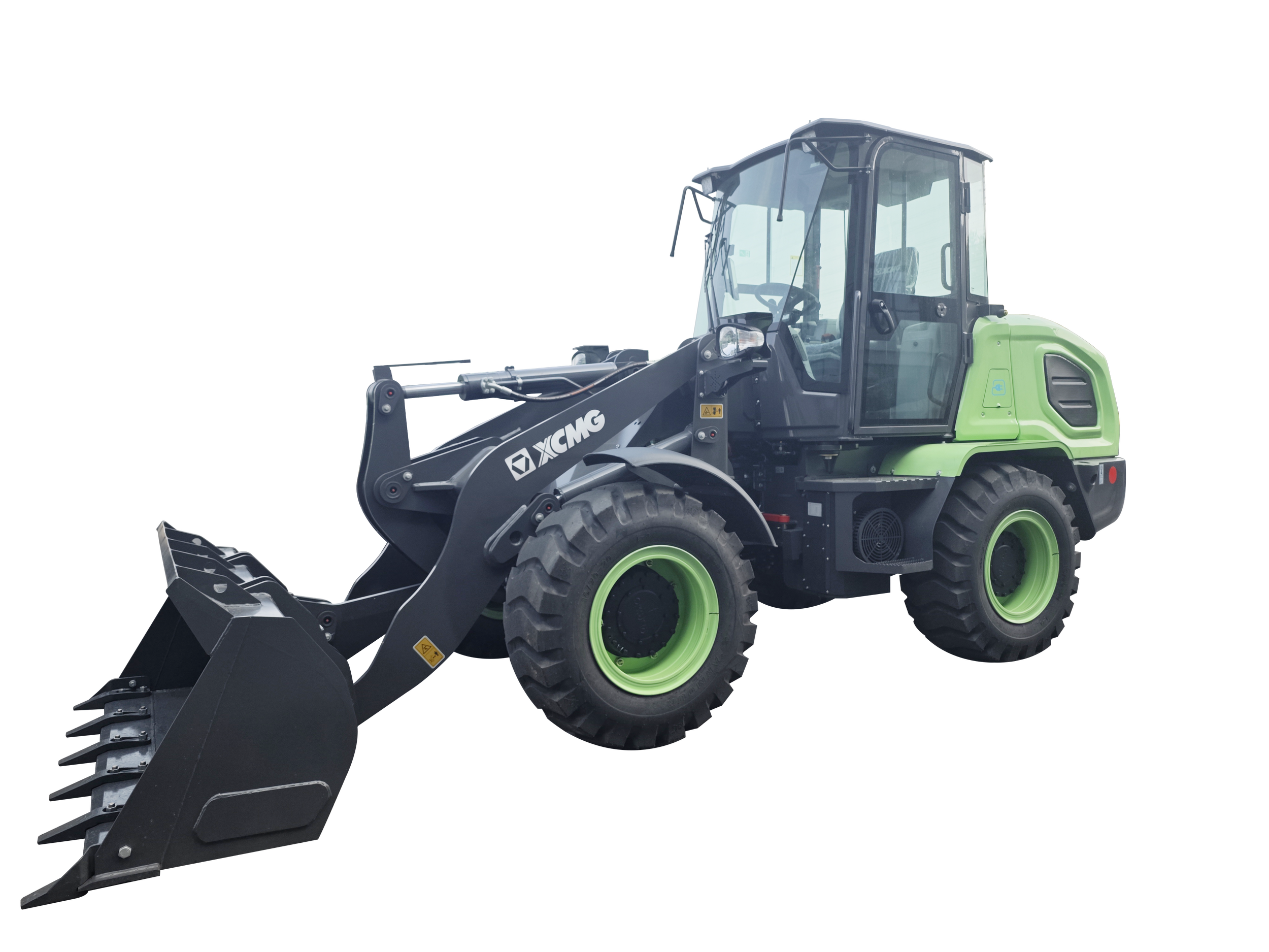 XCMG XC918-EV elektrisk kompakt hjullaster 6,7 tonn for nullutslippsprosjekter i byområder og vedlikehold av eiendommer