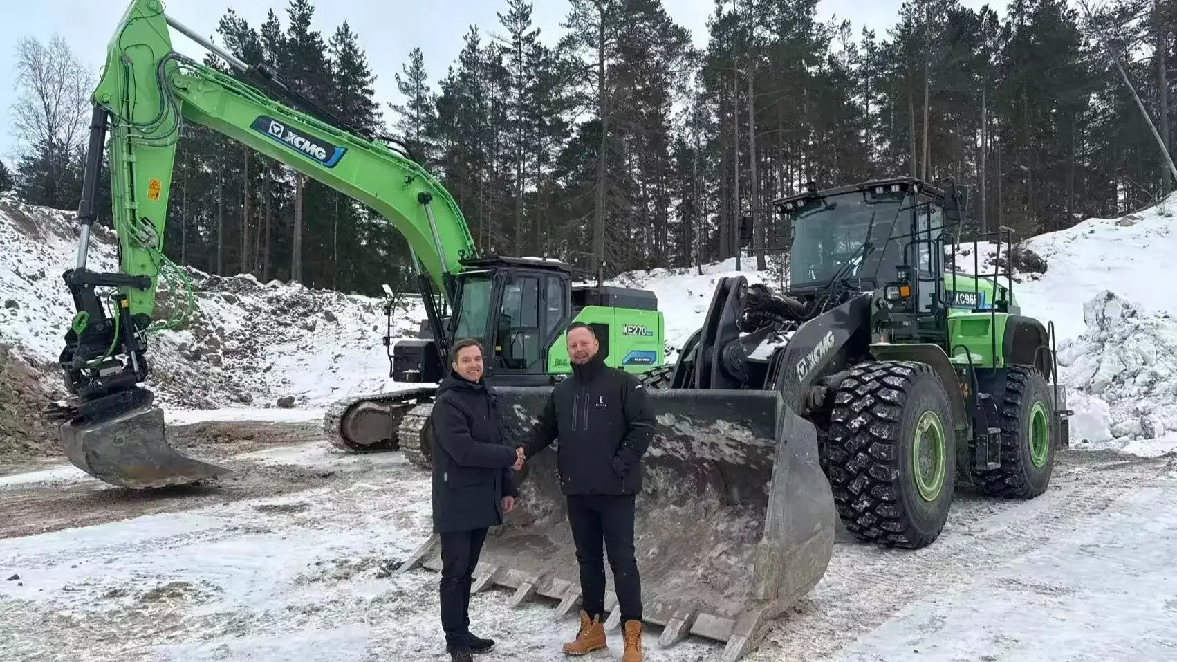 Nevo Maskin i Luleå – auktoriserad serviceverkstad för XCMG elektriska entreprenadmaskiner i Norrbotten