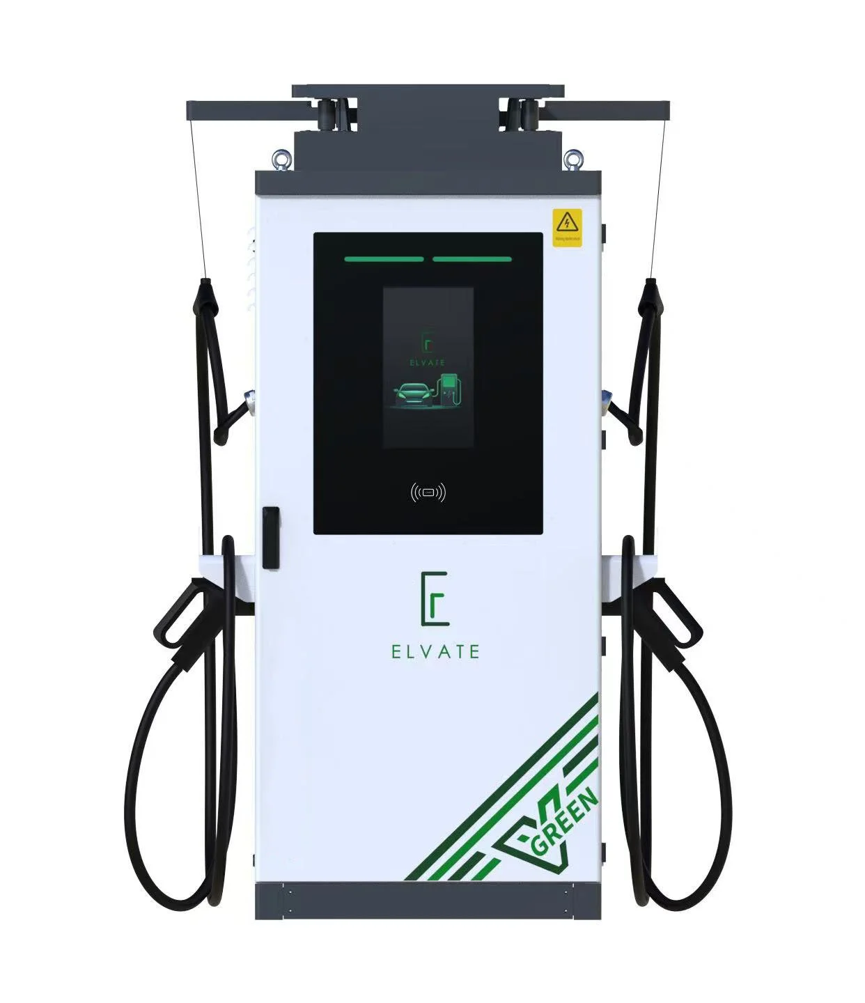 XCMG Supercharger 240 kW hurtiglader med Dual Gun CCS2 for lading av flere elektriske maskiner