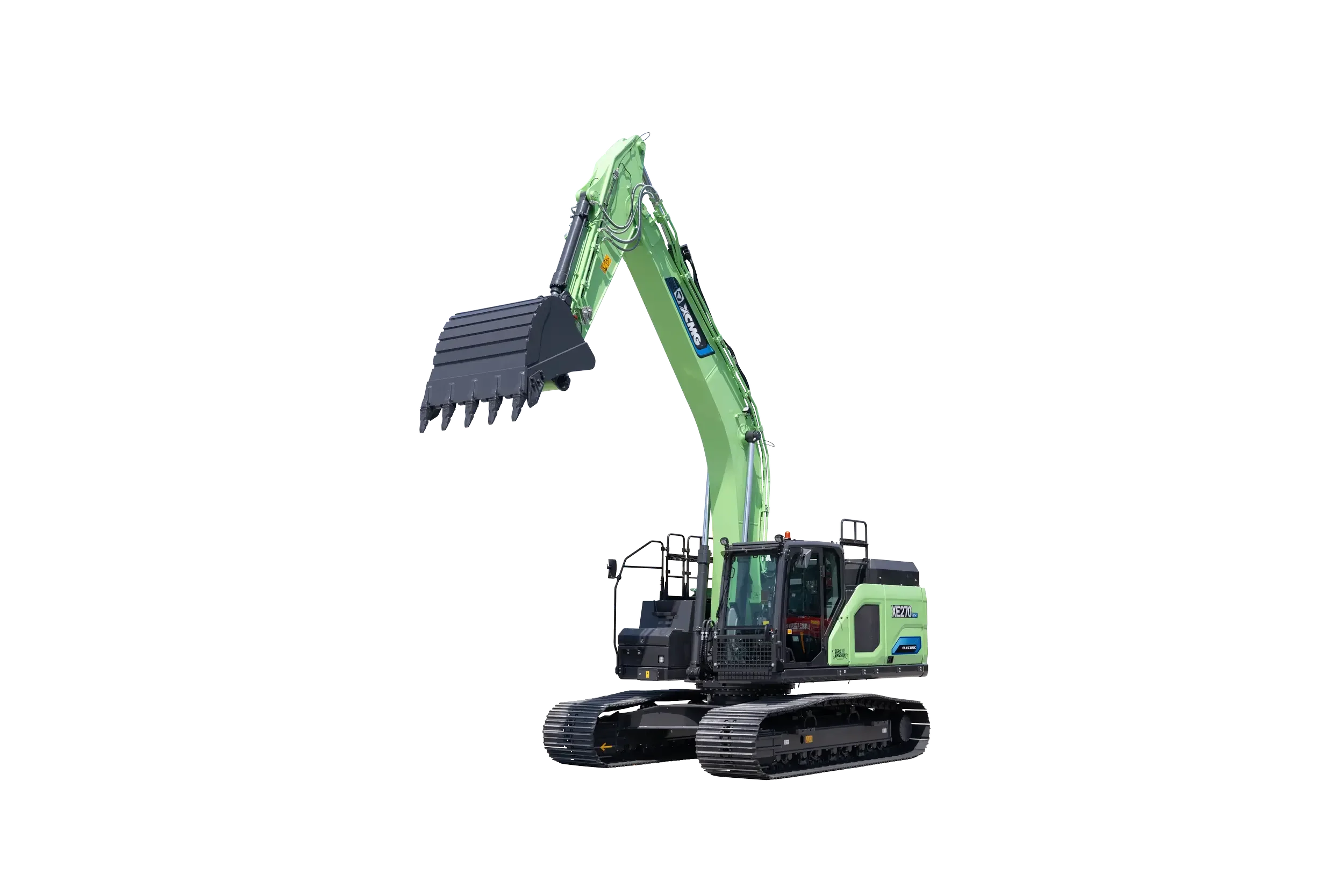 XCMG XE19-EV elektrisk minigrävare 2,1 ton för trånga stadsmiljöer och inomhusarbete