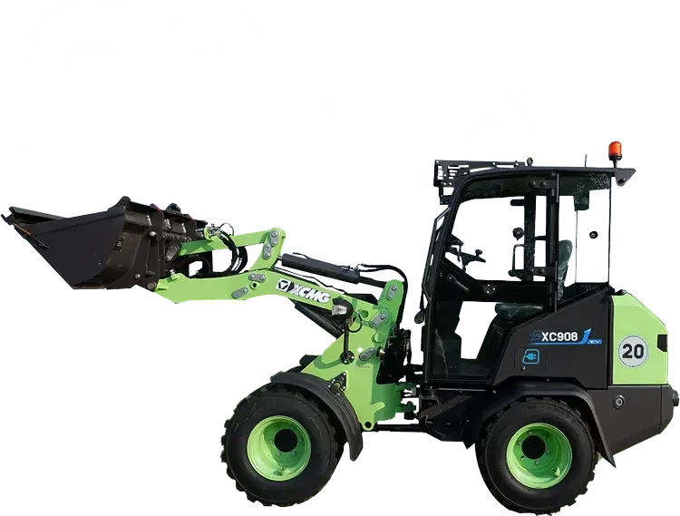 Electric wheel loader for agriculture