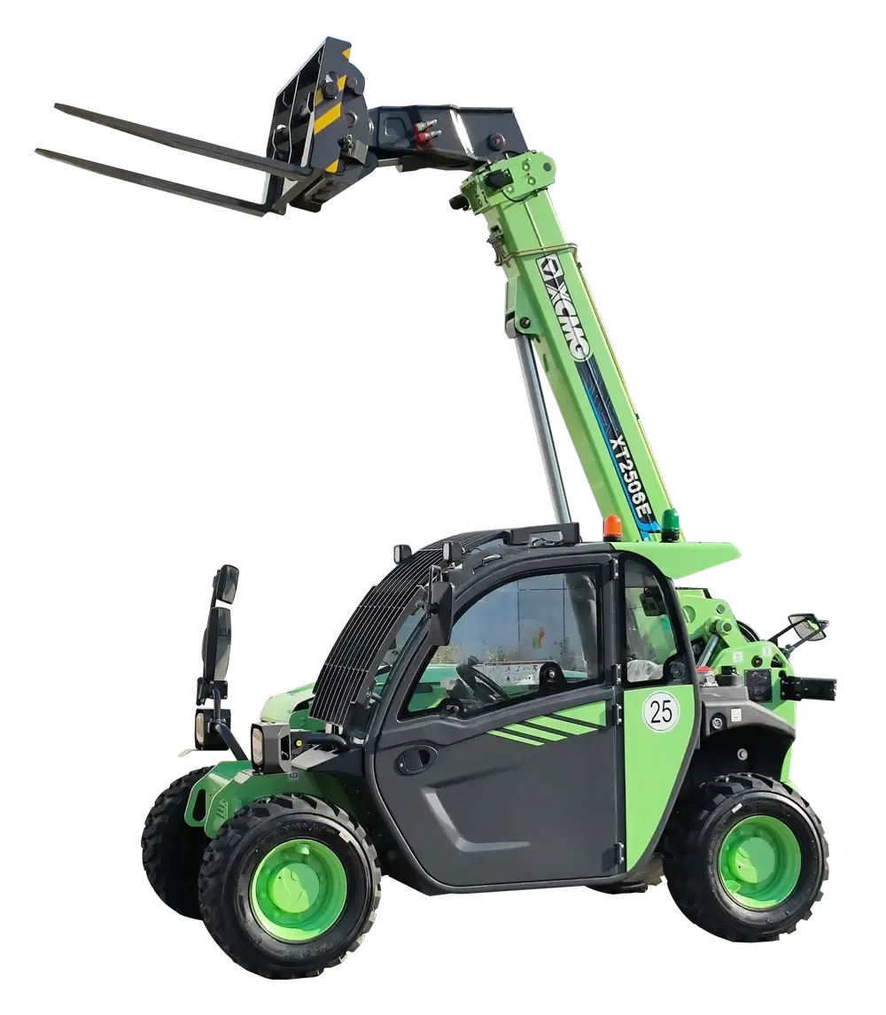 XCMG XT2506E elektrisk teleskoplastare 5 ton för utsläppsfria lyft och materialhantering på byggarbetsplatser