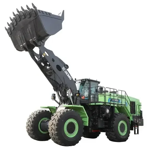 XCMG XC9150-EV: The world's largest 59-ton electric wheel loader for mining and heavy-duty lifting