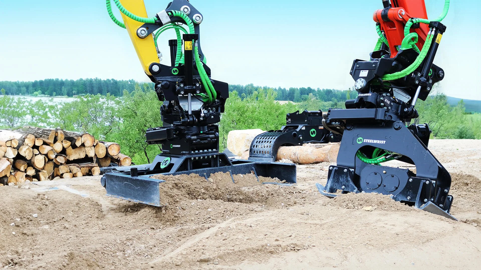 Tiltrotator fra Steelwrist, Engcon, Rototilt og SMP for gravemaskiner – Elvate
