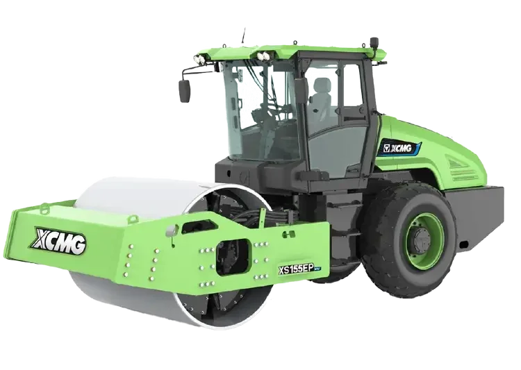 XCMG XS265EP elektrisk vält 17 ton för utsläppsfri markpackning och vägarbeten