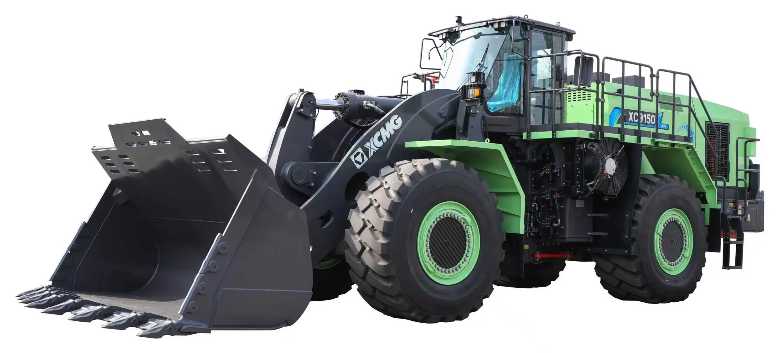 XCMG XC9150-EV stor elektrisk hjullaster 59 tonn for tungindustri og bærekraftig gruvedrift
