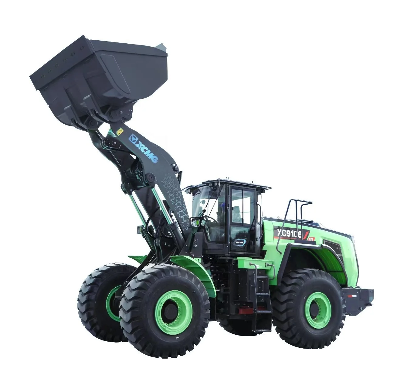XCMG XC9108-EV 35-ton electric wheel loader for heavy industry and sustainable bulk material handling