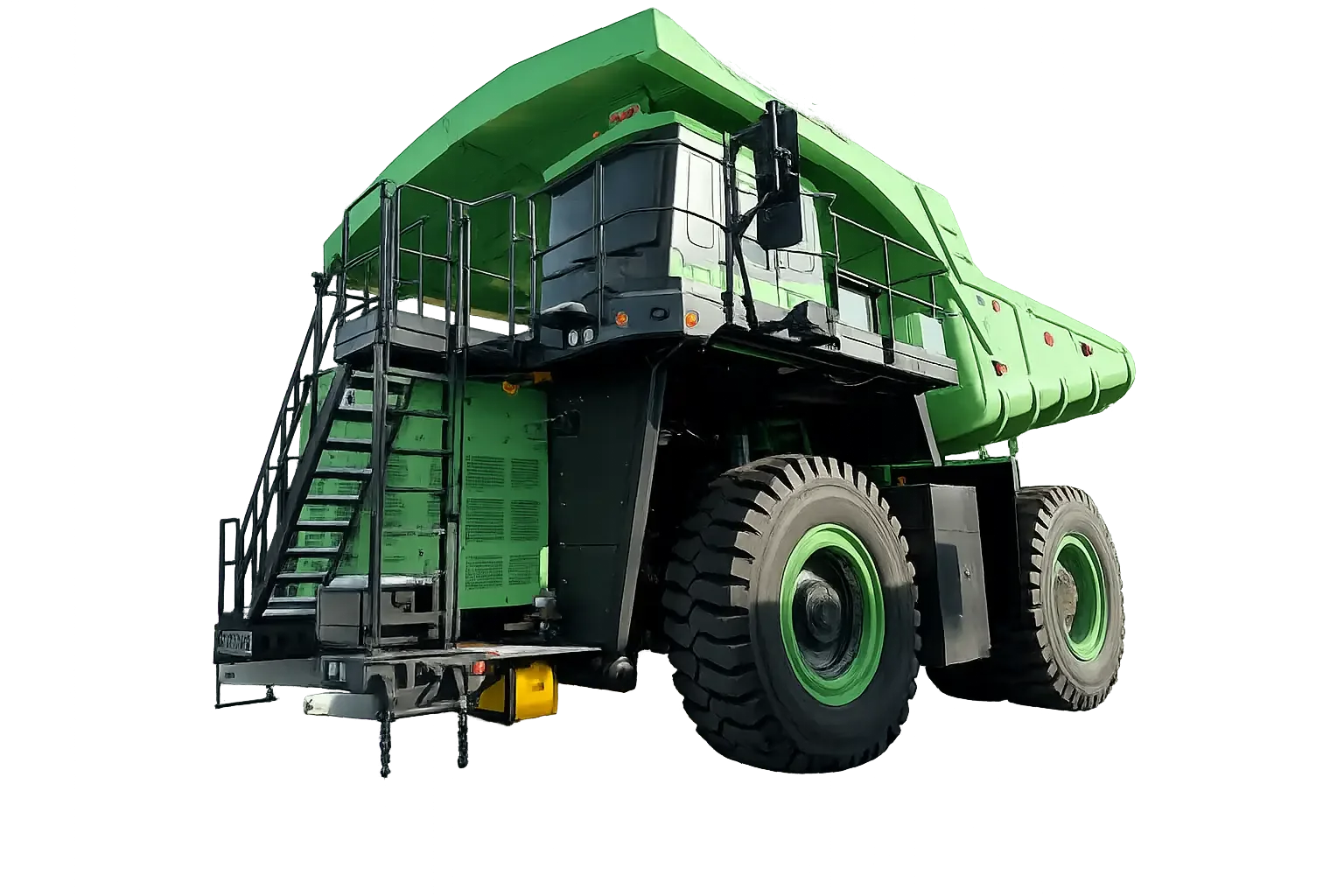 XDE130E stor elektrisk gruvdumper 109 ton för fossilfri masshantering i dagbrott