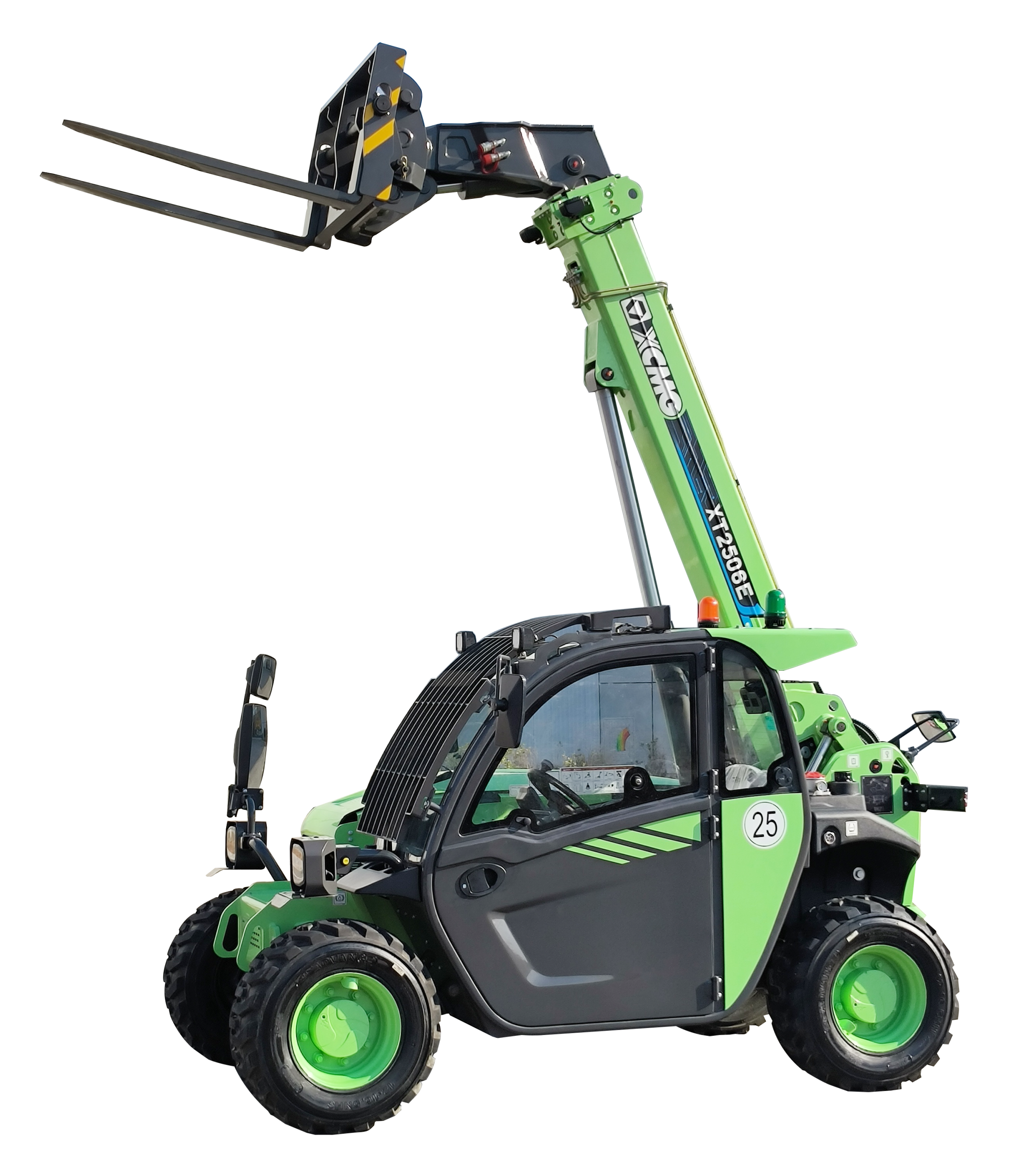 XCMG XT2506E elektrisk teleskoplaster for utslippsfri løfting på byggeplasser