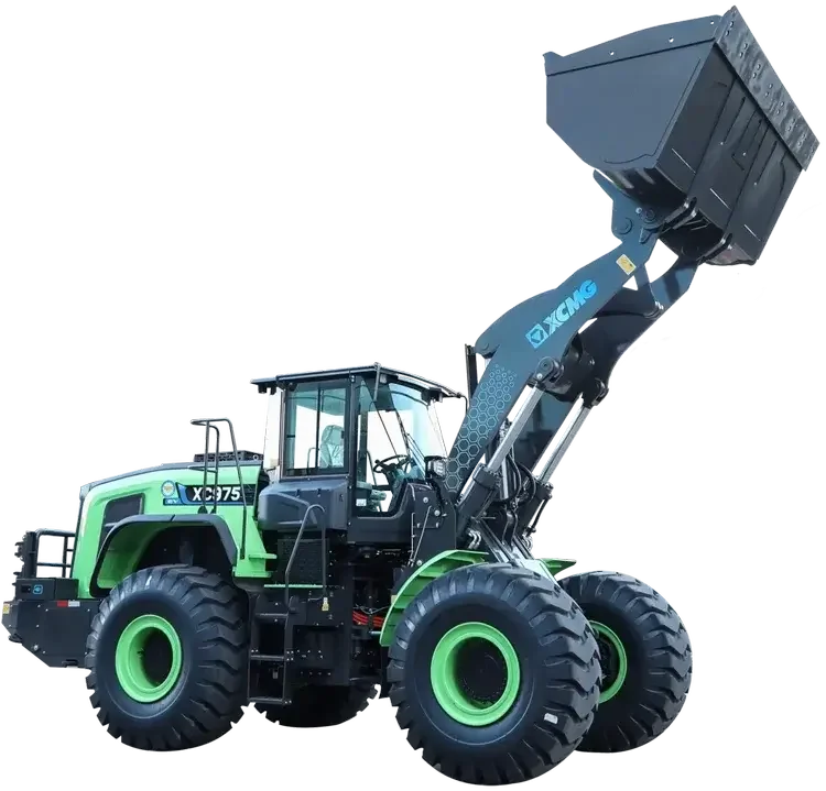 XCMG XC975-EV 24.5-ton electric wheel loader for zero-emission material handling