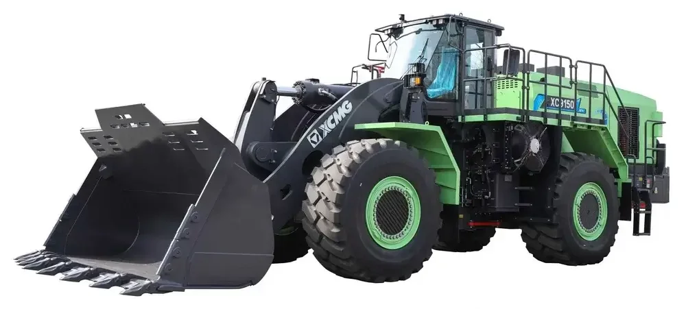XCMG XC9150-EV stor elektrisk hjullastare 59 ton för tung industri och hållbar gruvdrift