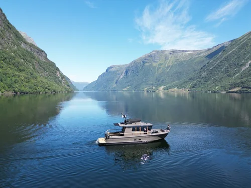 Superyacht support vessel Norway