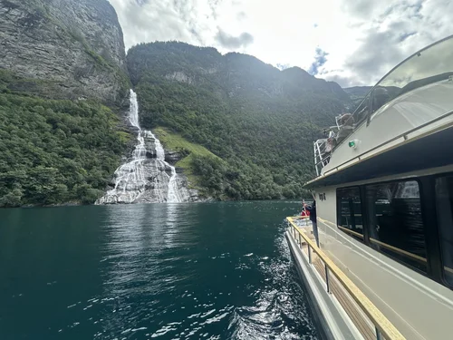 Geirangerfjord private yacht cruise