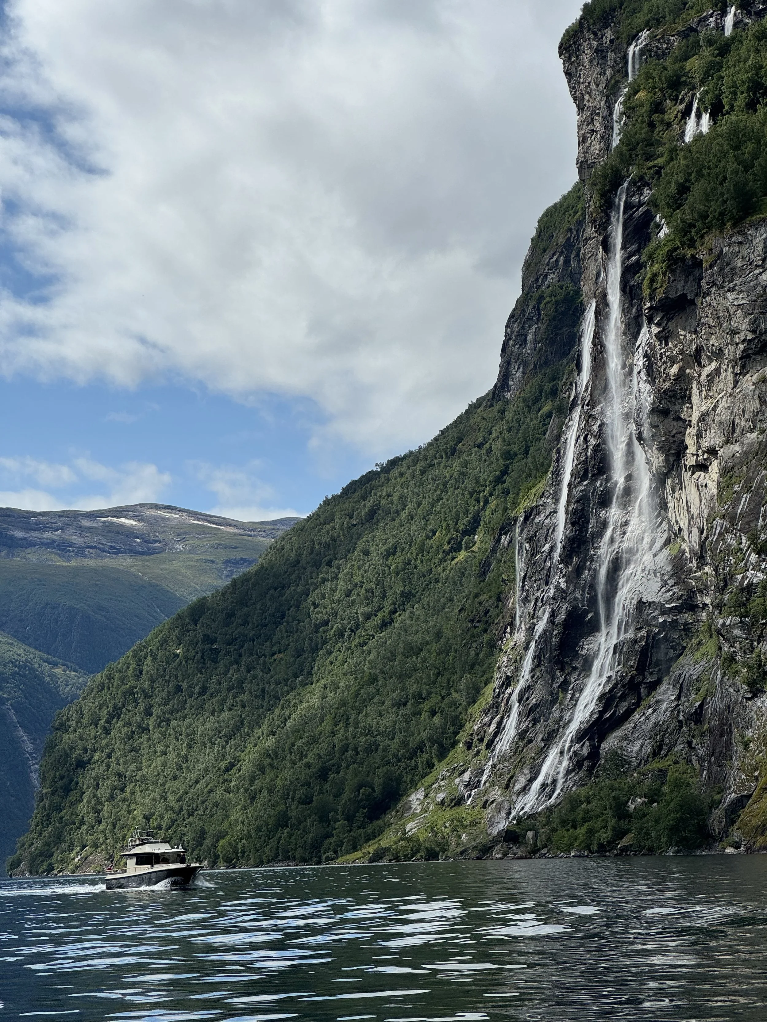 Targa 46 in Geirangerfjord
