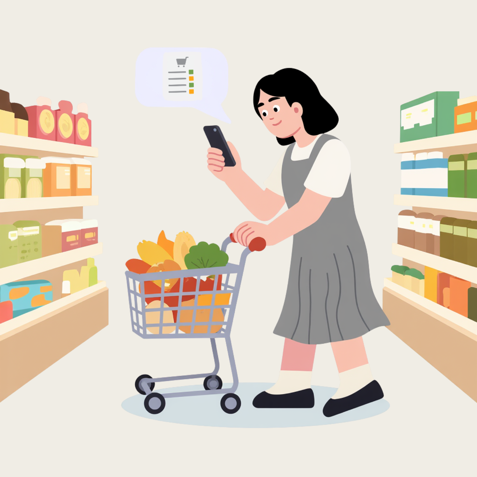 Grocery Shopping (Pre-arrival)