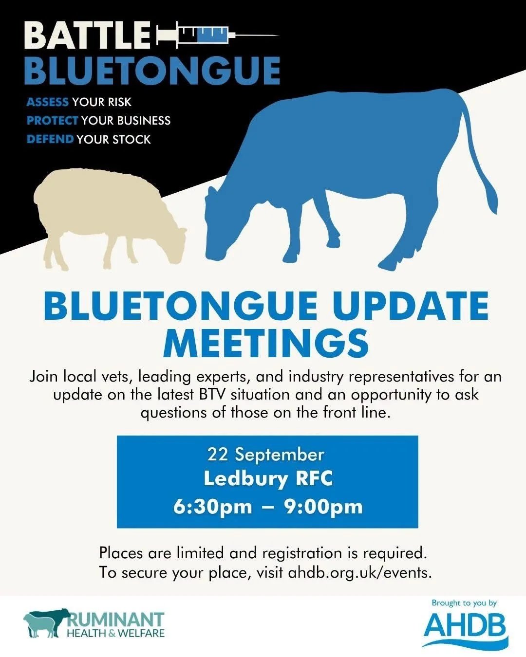 AHDB Battle Bluetongue Meeting