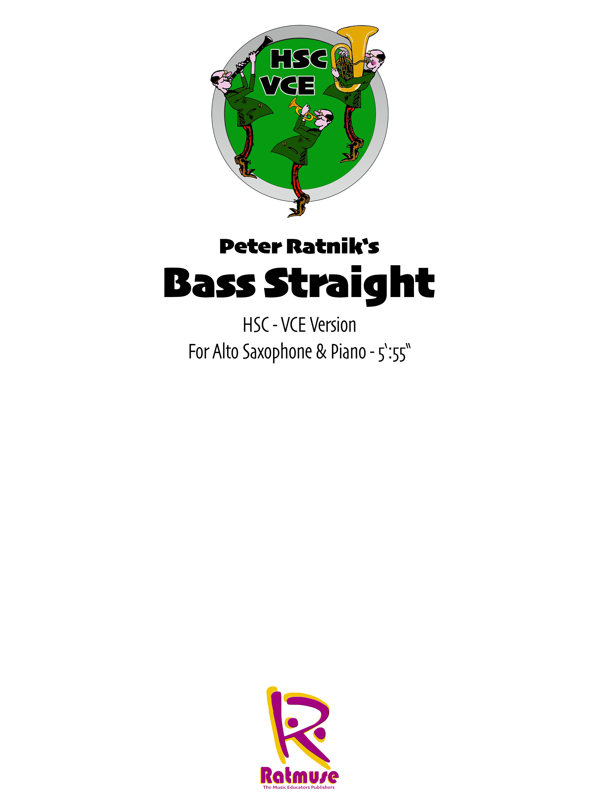 Bass Straight Peter Ratnik Alto Sax Solo & Piano