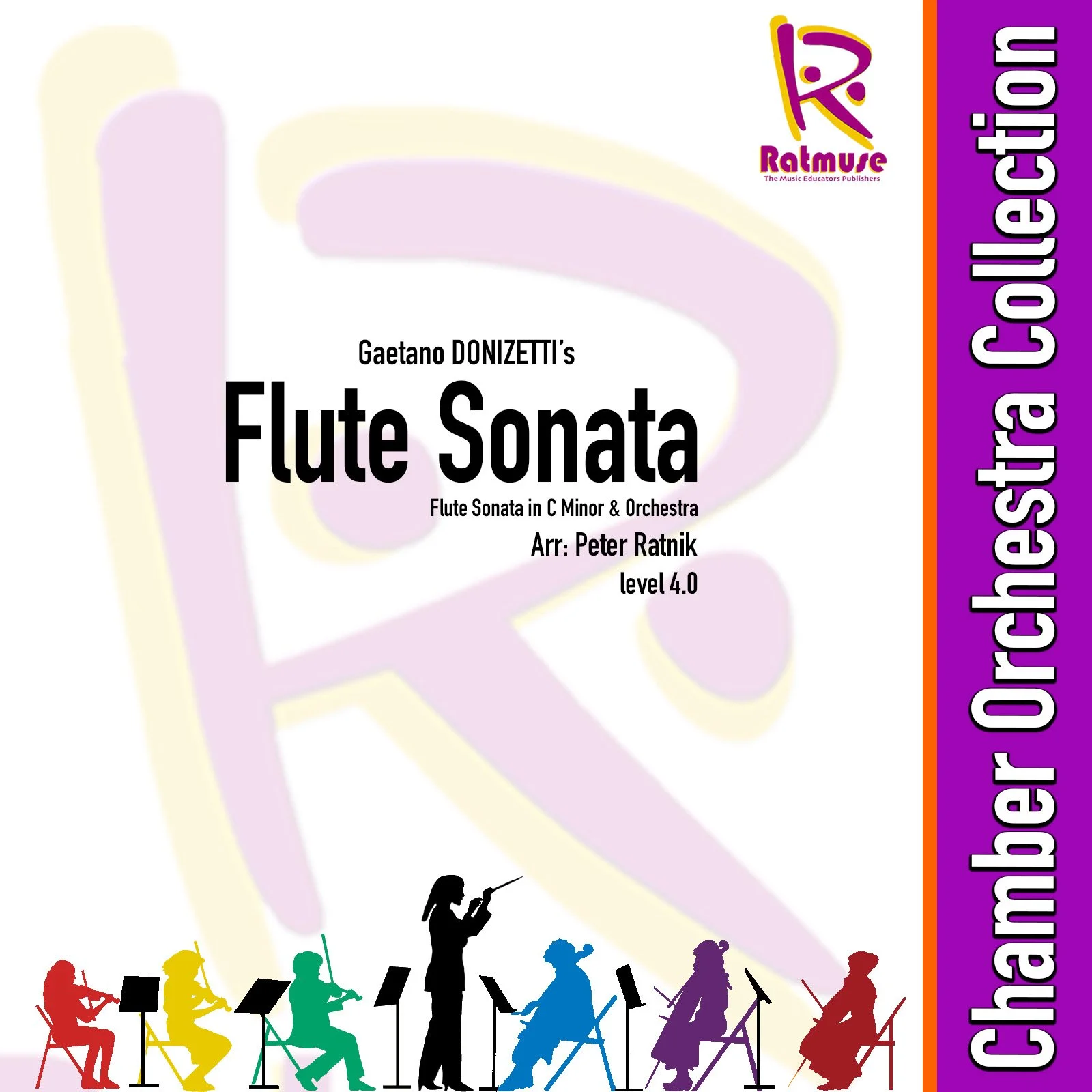 Flute Sonata (Donizetti) Arr Peter Ratnik Gr 4