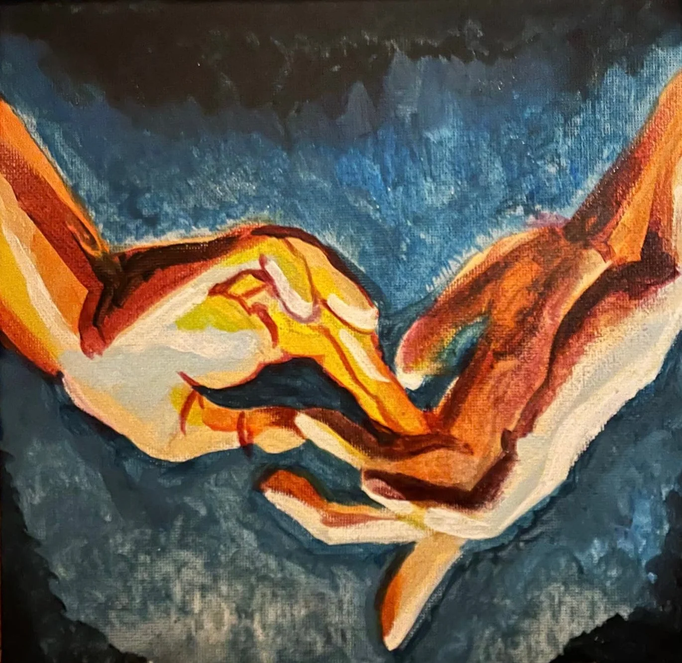 "Relay", Acrylic on Canvas