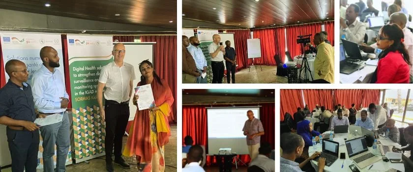 SORMAS implementation in the IGAD region kick-started with trainings of trainers in Djibouti