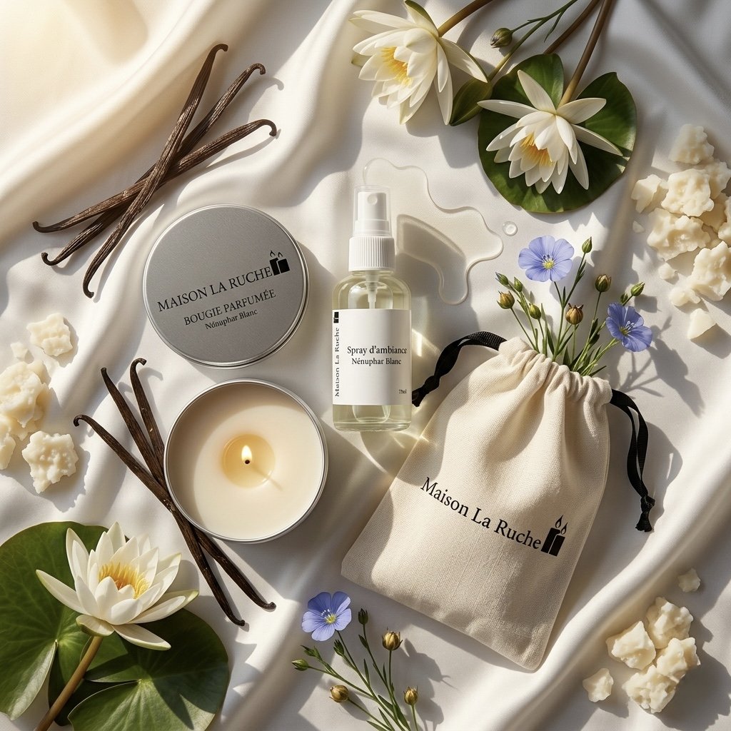 SAC BOUGIE VOYAGE & SPRAY CONCENTRE DE PARFUM