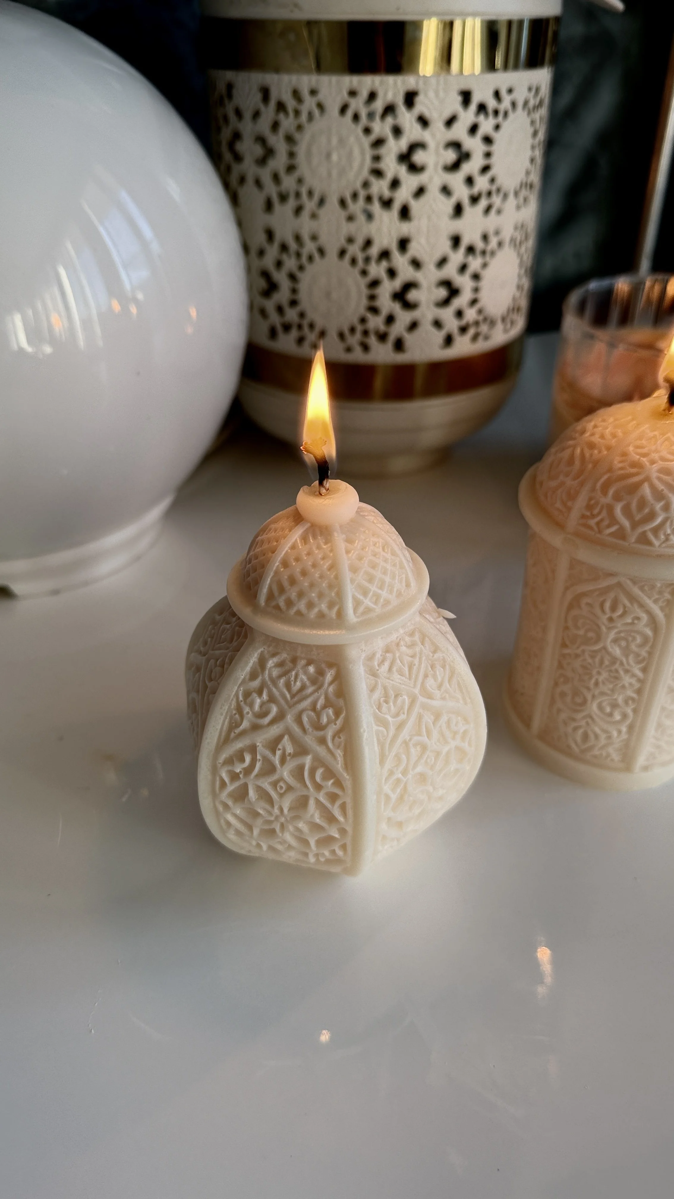 Bougie lanterne Ramadan