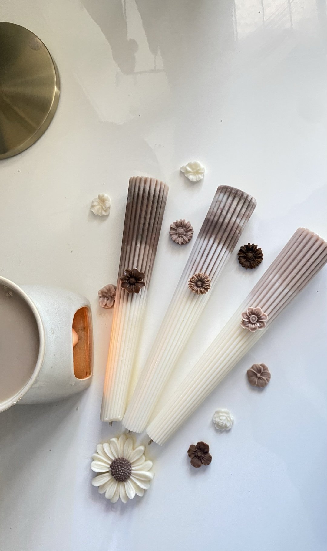 Bougie Chandelle - Café Frappé