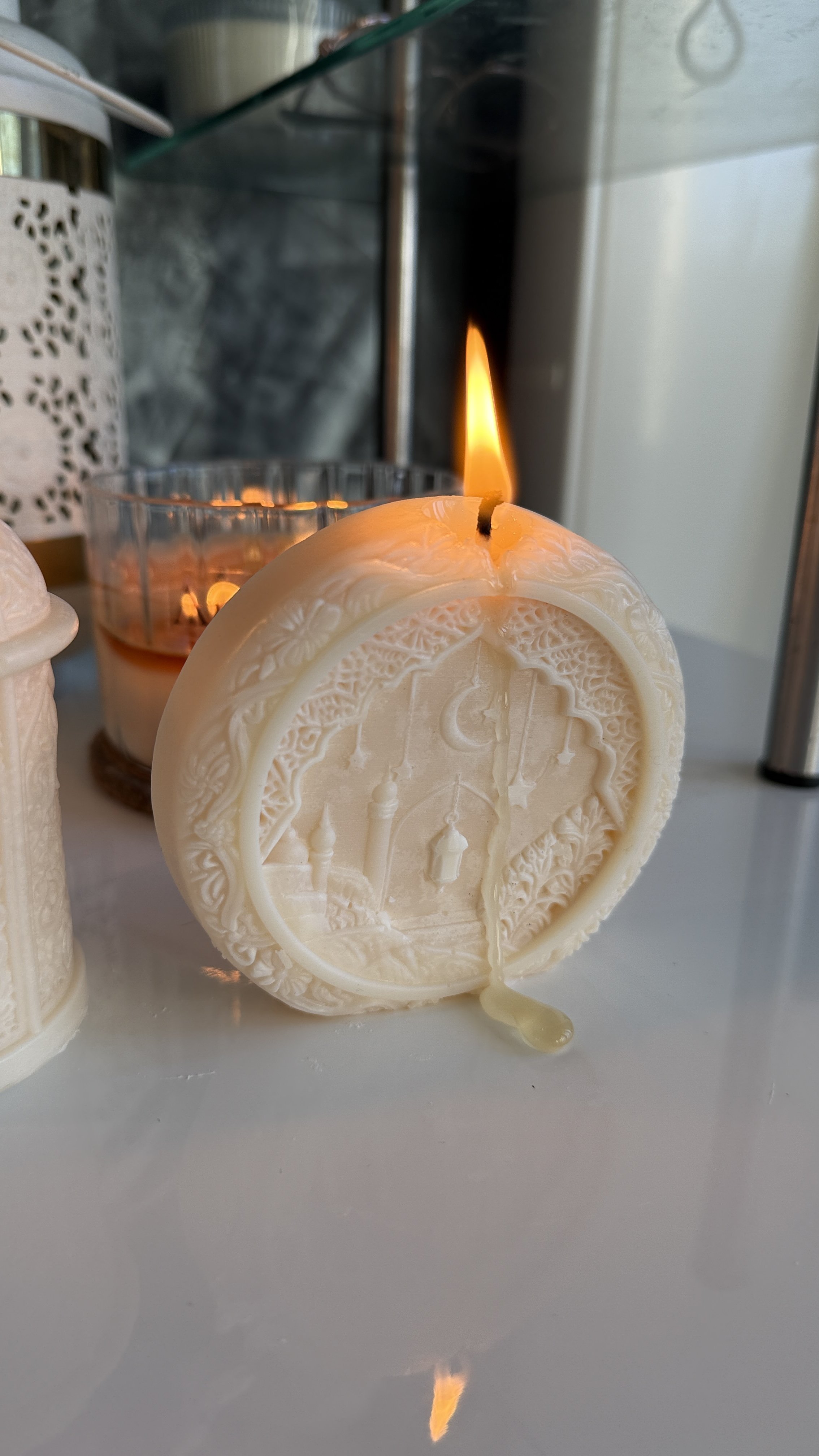 Bougie en Ronde du Ramadan