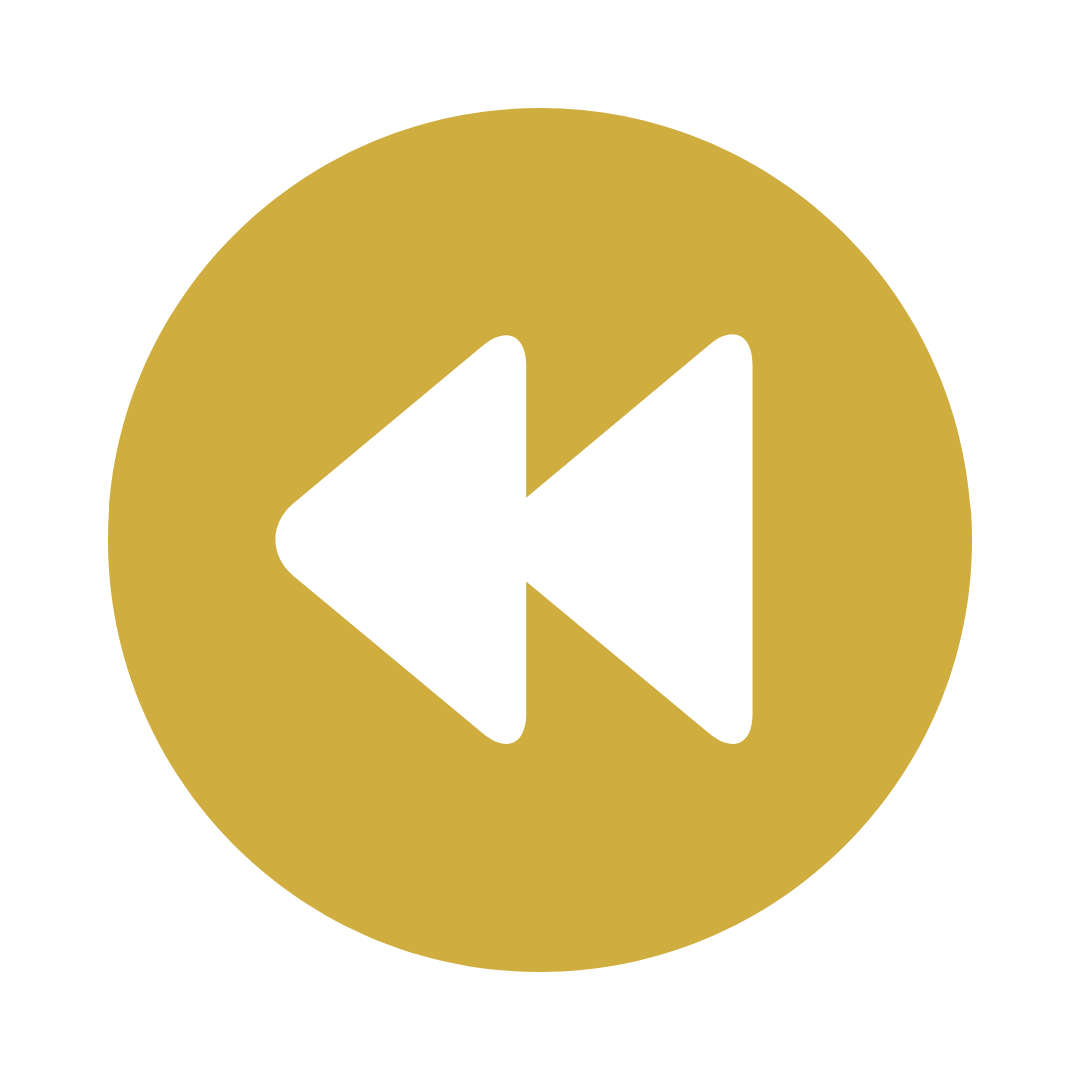 Yellow circular button with black backward and forward arrows icon in the center.