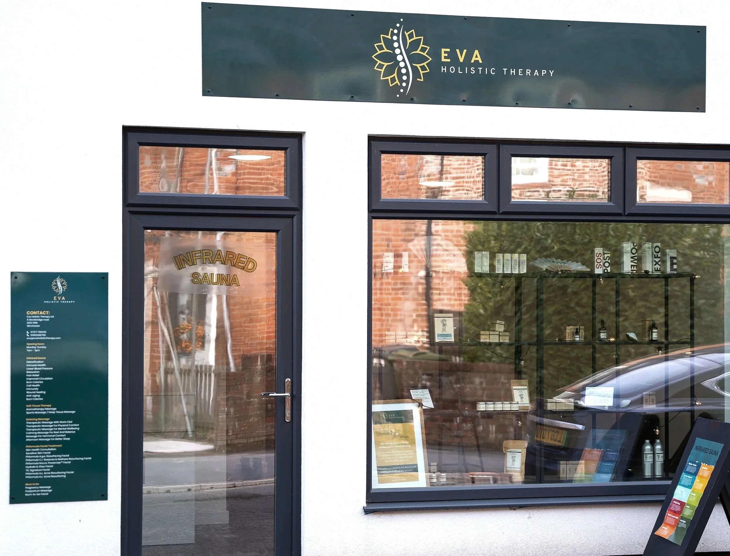 The outside of a wellness clinic