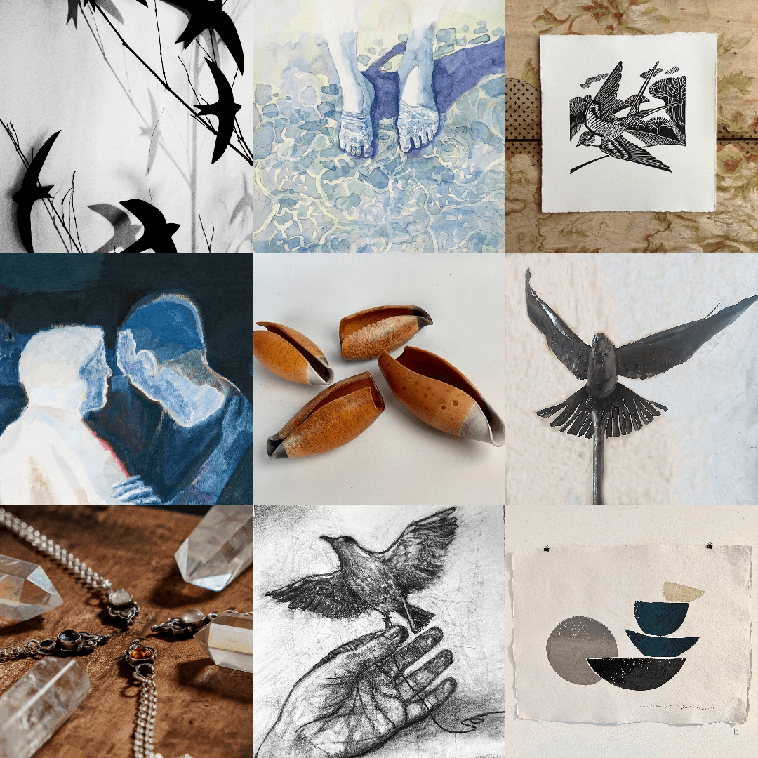 Paintings and ceramics from Presteigne Open Studios