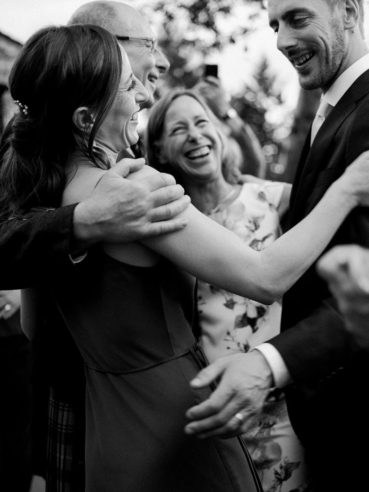 Authentic Joy on Wedding day captured on film