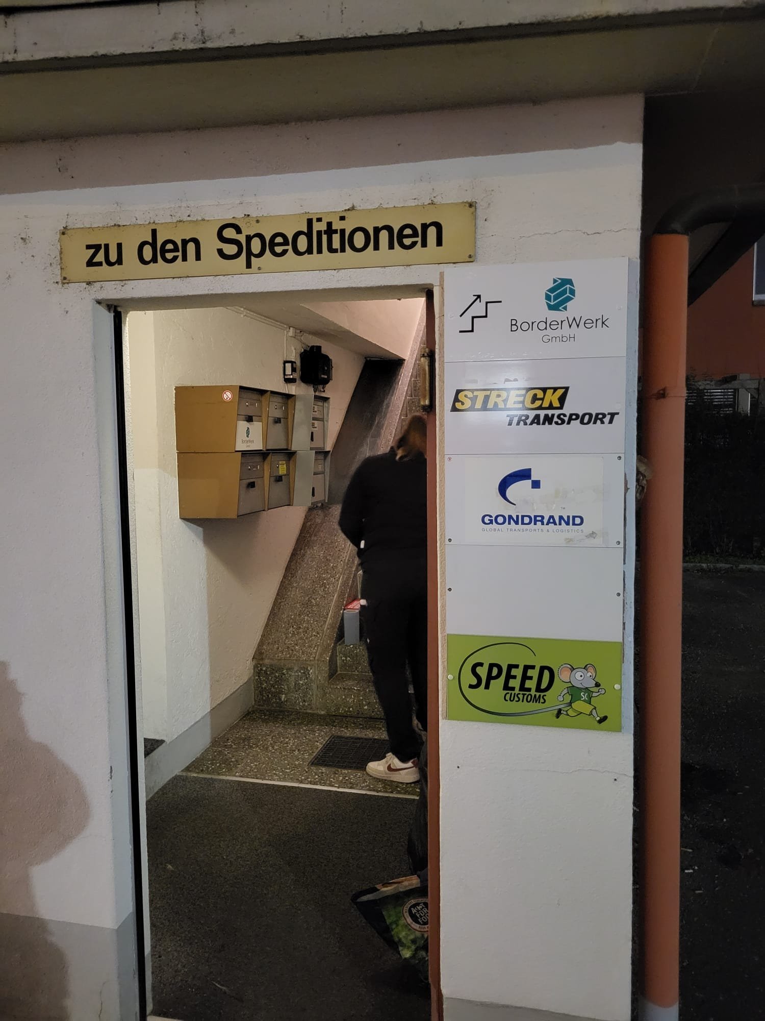 Treppenaufgang in 1. OG