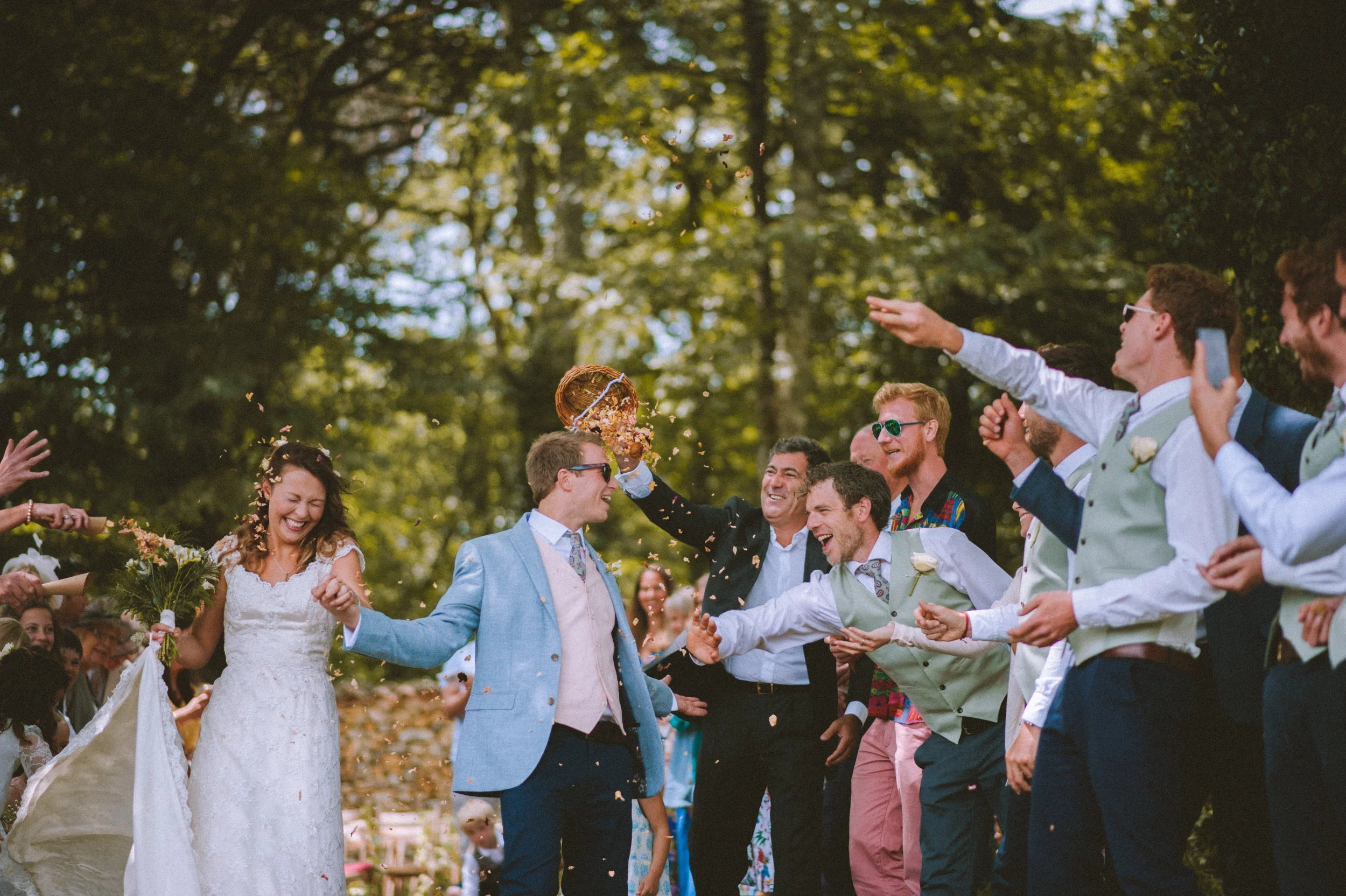 Destination wedding photography in Dordogne