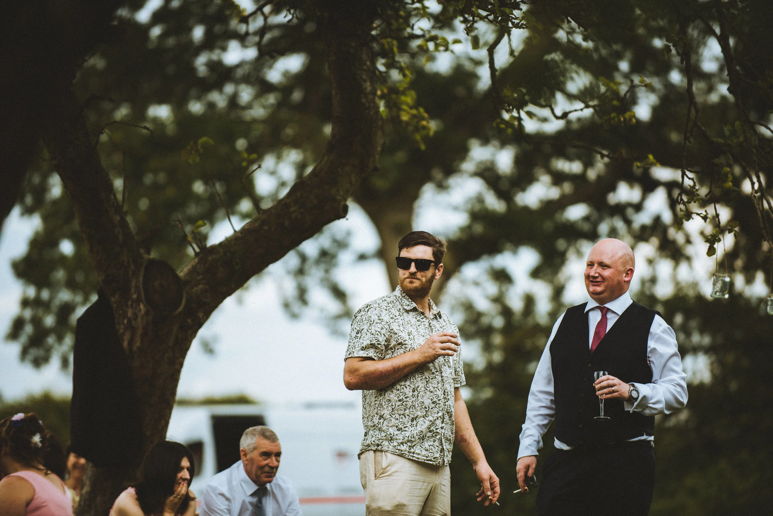 Tipi wedding captured by Cornwall wedding photographer Mark Shaw Photography