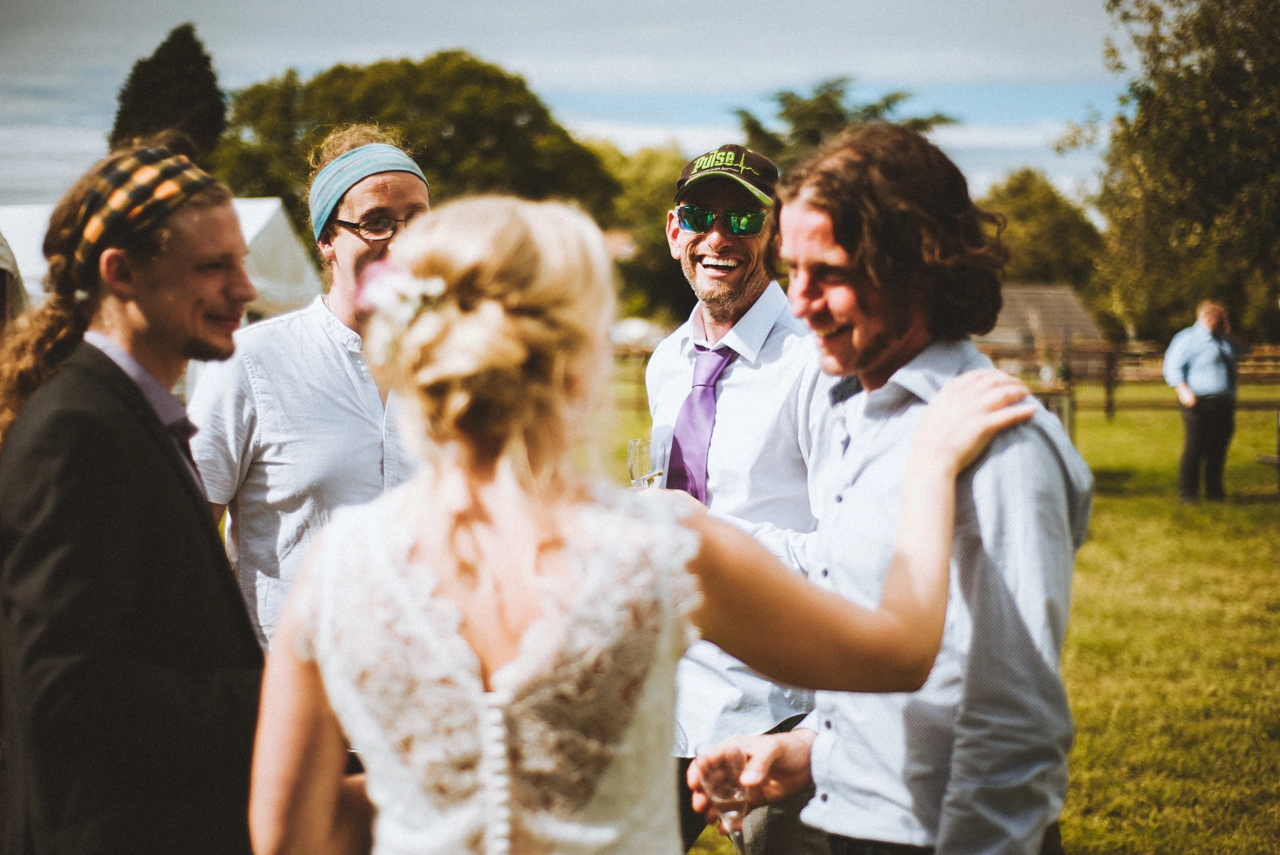 Tipi wedding captured by Cornwall wedding photographer Mark Shaw Photography