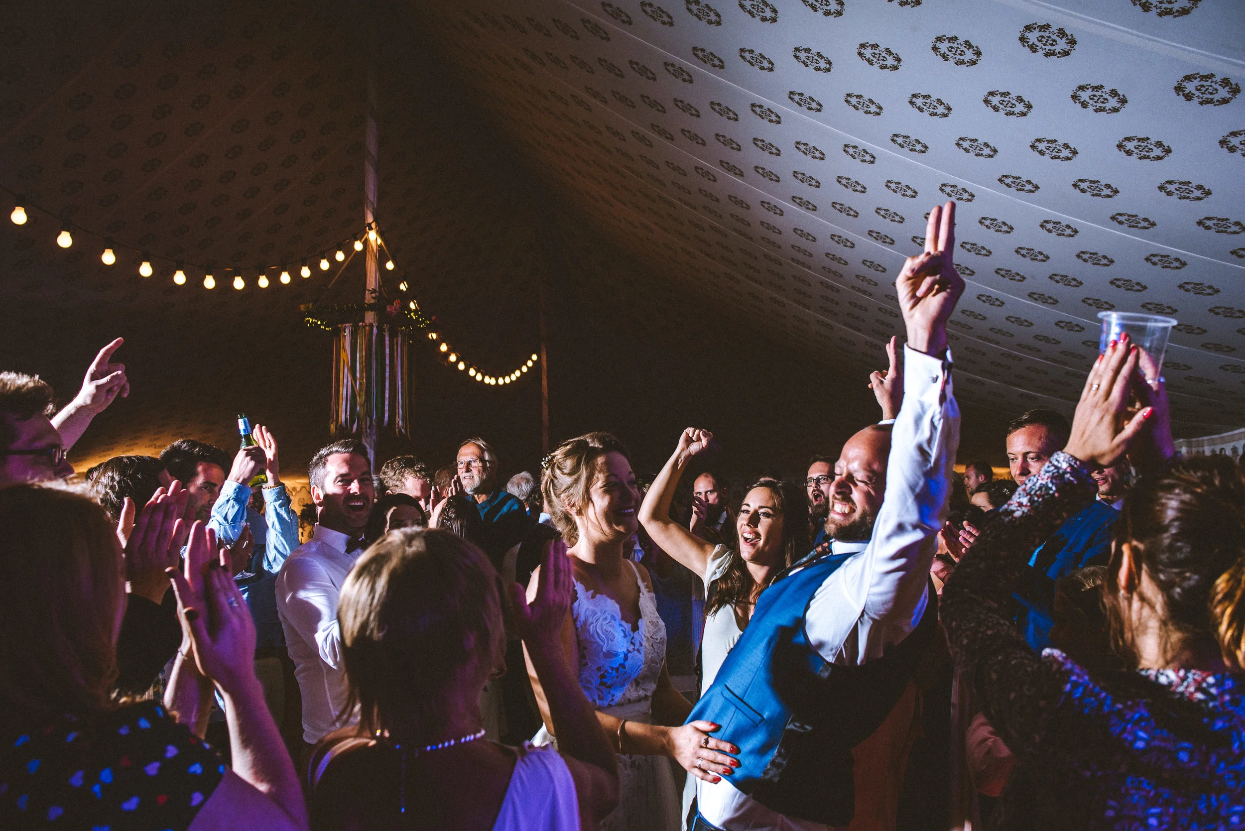 Pencarrow House wedding party captured by award-winning Cornwall wedding photographer Mark Shaw