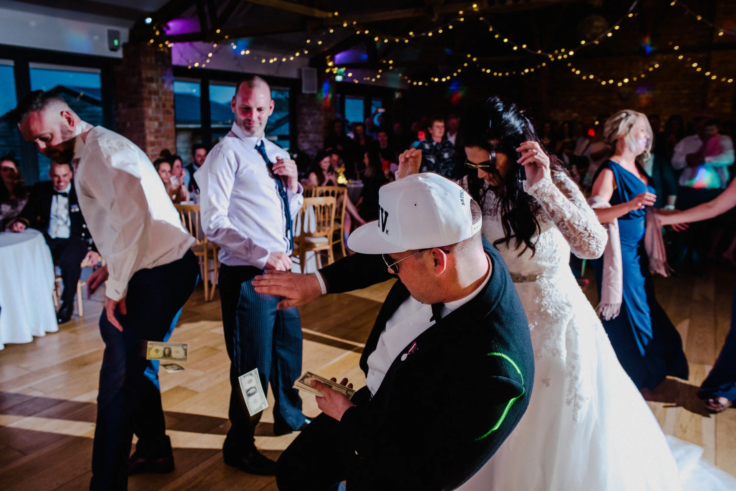Wedding in Cornwall at The Green captured by award-winning documentary style wedding photographer Mark Shaw Photography.