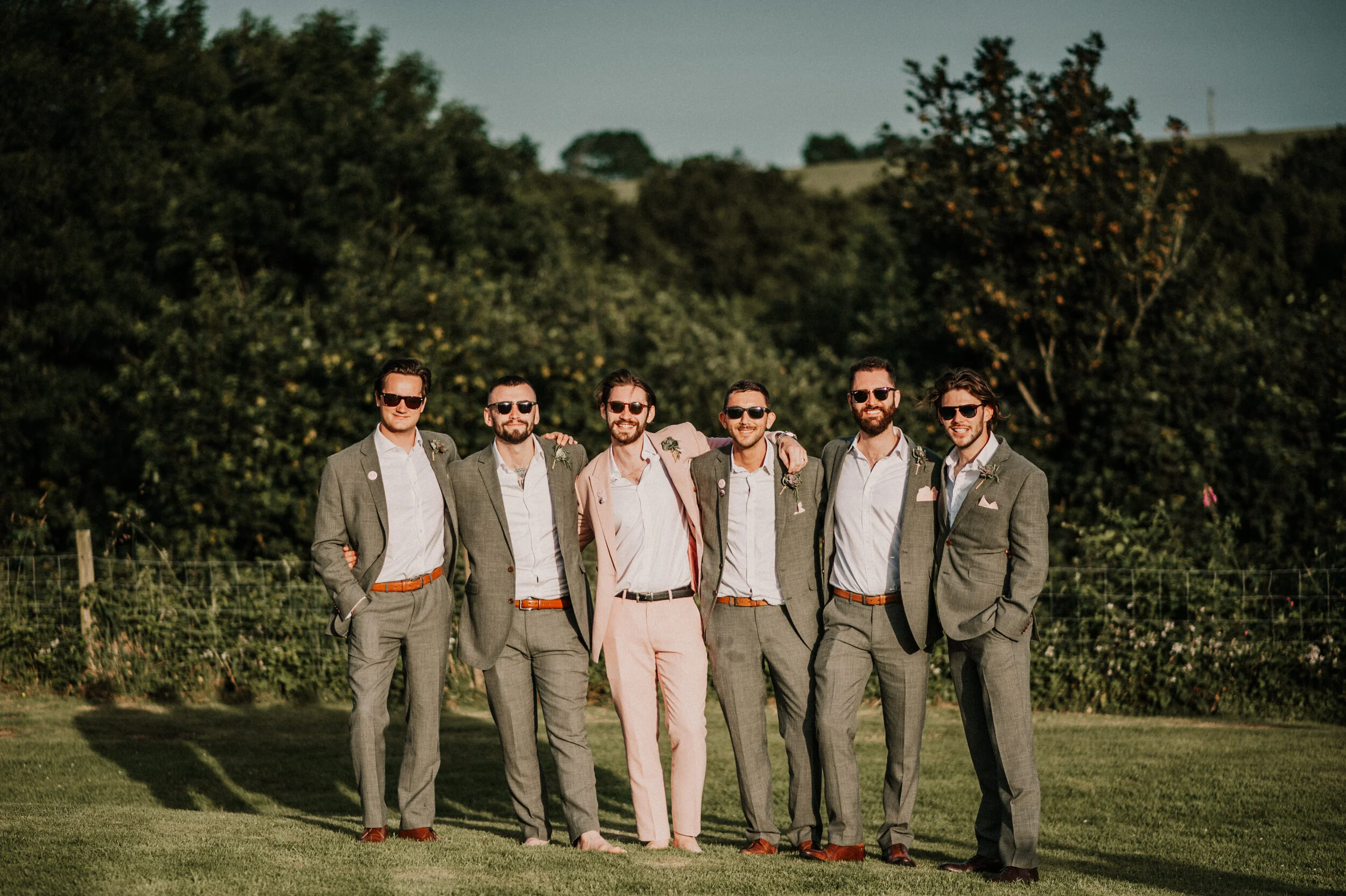 Wedding in Cornwall at Trevenna Barns captured by award-winning documentary style wedding photographer Mark Shaw Photography. 