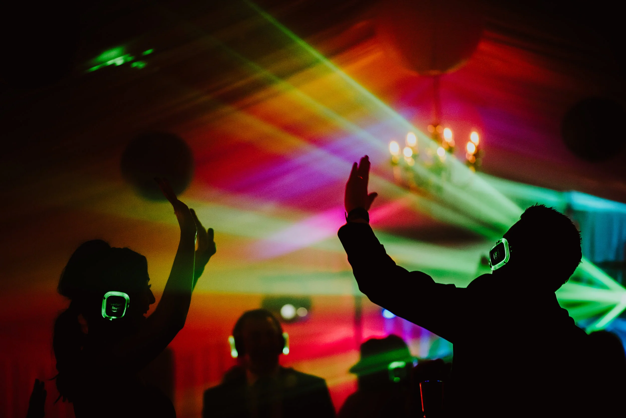 A Silent Disco, Cornwall Wedding Entertainment 