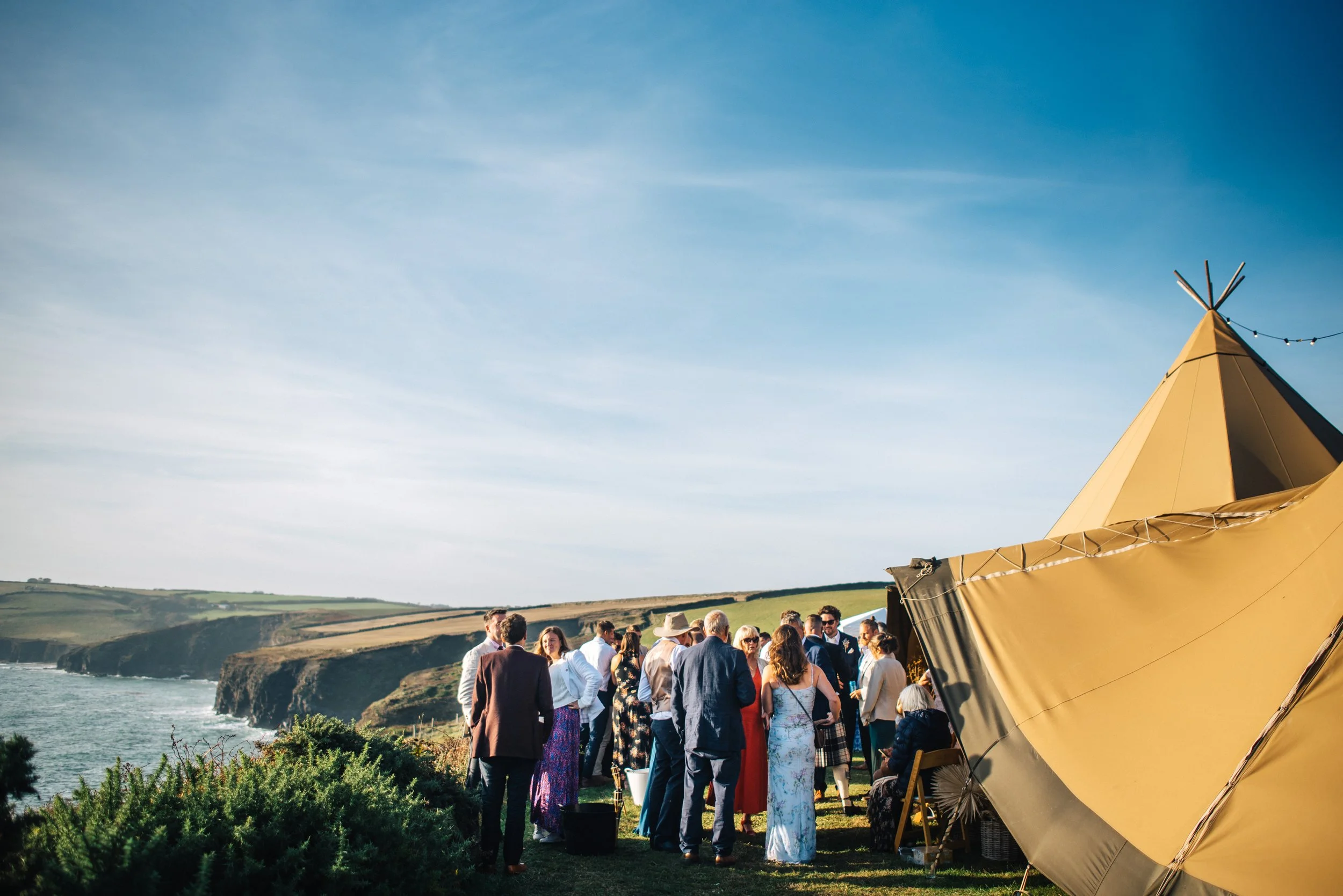 Beacon Crag Wedding Photographer, Cornwall