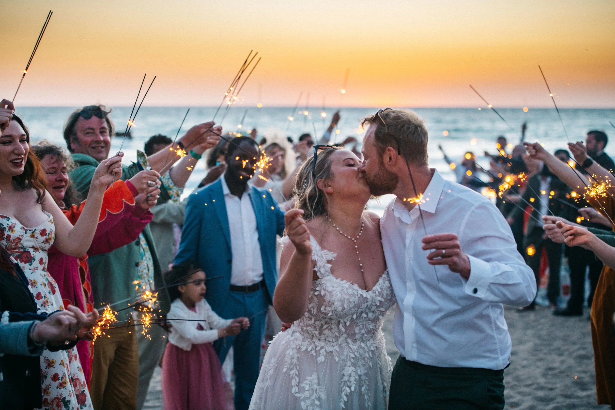 Lusty Glaze Wedding Photographer, Cornwall